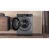Refurbished Hotpoint NSWM845CGGUKN Freestanding 8KG 1400 Spin Washing Machine Graphite