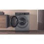 Refurbished Hotpoint AntiStain NSWM846GGUK Freestanding 8KG 1400 Spin Washing Machine Graphite