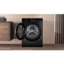 Refurbished Hotpoint NSWM863CBSUKN Freestanding 8KG 1600 Spin Washing Machine Black
