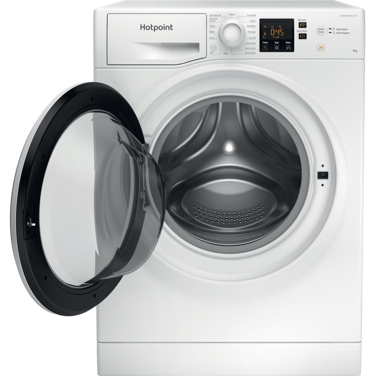 Hotpoint NSWM943CWUKN 9kg 1400rpm Freestanding Washing Machine - White