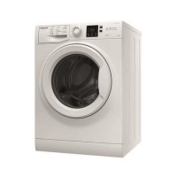 Refurbished Hotpoint NSWM863CWUKN Freestanding 8KG 1600 Spin Washing Machine With SteamHygiene White