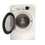 Refurbished Hotpoint NSWM863CWUKN Freestanding 8KG 1600 Spin Washing Machine With SteamHygiene White