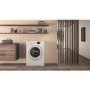 Refurbished Hotpoint NSWM863CWUKN Freestanding 8KG 1600 Spin Washing Machine With SteamHygiene White