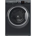 NSWM864CBSUKN Hotpoint Anti-Stain 8kg 1600rpm Washing Machine Black
