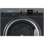 Refurbished Hotpoint NSWM945CBSUKN Freestanding 9KG 1400 Spin Washing Machine Black