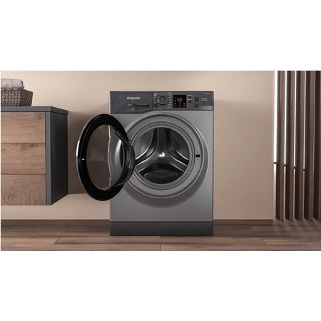 Hotpoint Anti-Stain 9kg 1400rpm Washing Machine – Graphite