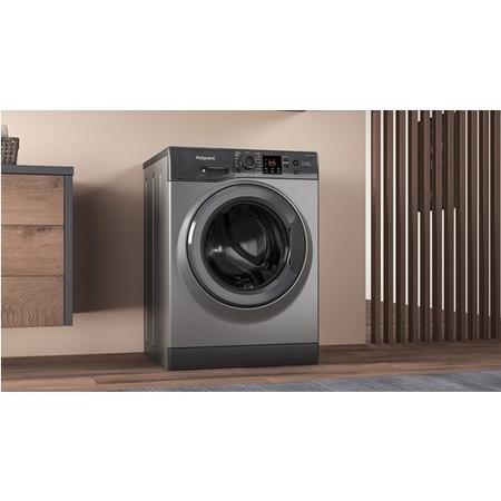 Hotpoint Anti-Stain 9kg 1400rpm Washing Machine – Graphite