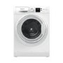 Refurbished Hotpoint Anti-stain NSWM945CWUKN Freestanding 9KG 1400 Spin Washing Machine White