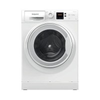 Refurbished Hotpoint Anti-stain NSWM945CWUKN Freestanding 9KG 1400 Spin Washing Machine White