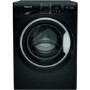 Refurbished Hotpoint NSWM965CBSUKN Freestanding 9KG 1600 Spin Washing Machine Black