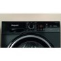 Refurbished Hotpoint NSWM965CBSUKN Freestanding 9KG 1600 Spin Washing Machine Black