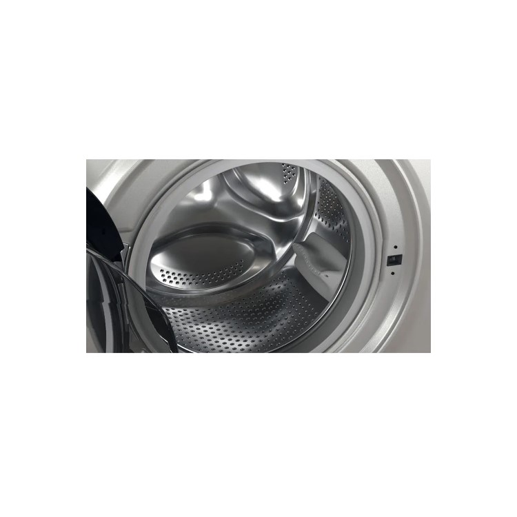 Refurbished Hotpoint NSWR963CGKUKN Freestanding 9KG 1600 Spin Washing Machine Graphite