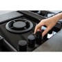 Elica NikolaTesla Flame 88cm Gas Venting Hob - Duct Out Only - Black