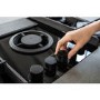 Refurbished Elica NikolaTesla Flame NT-FLAME-BLK-RC 88cm Gas Venting Hob Recirculation Only Black