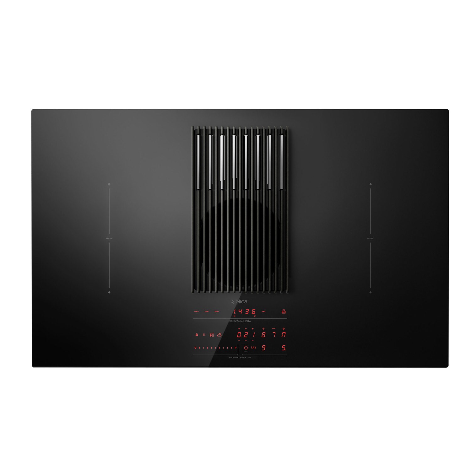 £2371 Best Price Elica NikolaTesla Libra 83cm Induction Venting Hob
