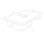 Elica NikolaTesla Switch 83cm Induction Venting Hob - Recirculation Only