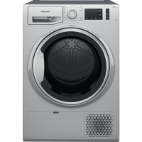 Hotpoint Crease Care 8kg Heat Pump Tumble Dryer - Silver Hotpoint Crease Care 8kg Heat Pump Tumble Dryer - Silver