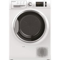 Refurbished Hotpoint ActiveCare NTM1182XB Freestanding Heat Pump 8KG Tumble Dryer White