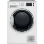 Refurbished Hotpoint Crease Care NTM1192UK Freestanding Heat Pump 9KG Tumble Dryer White
