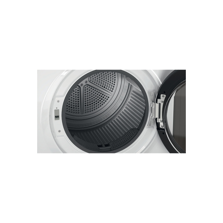 Refurbished Hotpoint Crease Care NTM1192UK Freestanding Heat Pump 9KG Tumble Dryer White
