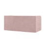 Velvet Single Day Bed with Trundle in Pink - Newton