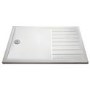 GRADE A1 - Rectangular Walk In Low Profile Shower Tray 1600 x 800mm - Purity