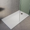 1700x800mm Low Profile Rectangular Walk In Shower Tray with Drying Area - Purity&#160;