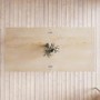 Small Oak Square Extendable Dining Table - Seats 4-6 - New Town