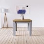 Grey and Oak Extendable Dining Table - Seats 4-6 - New Town