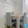 Grey and Oak Extendable Dining Table - Seats 4-6 - New Town
