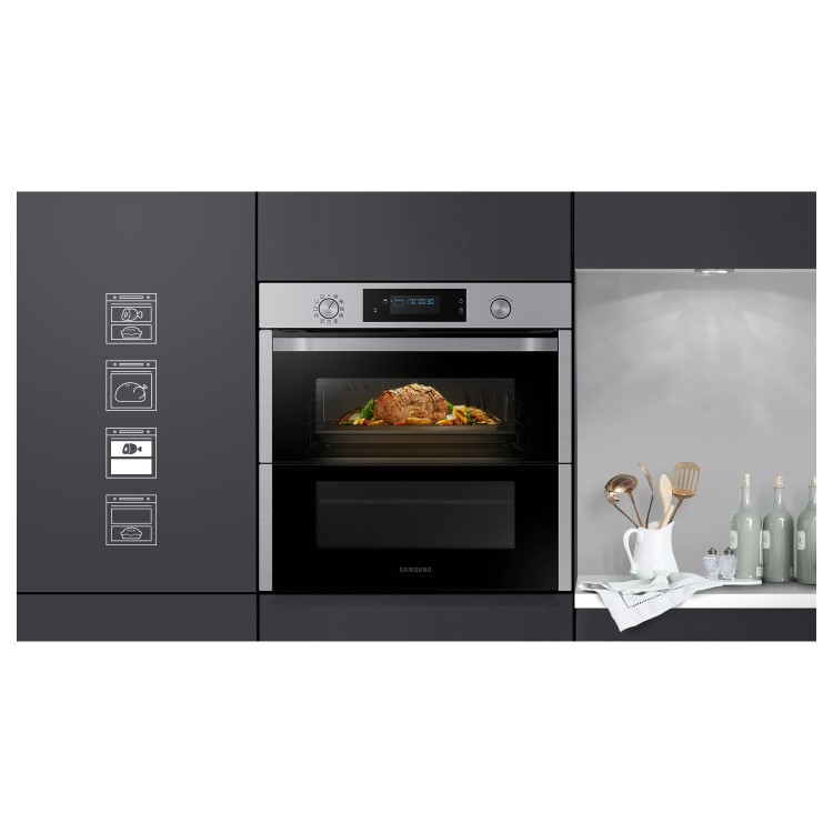 Samsung Dual Cook Flex Electric Single Oven - Stainless Steel