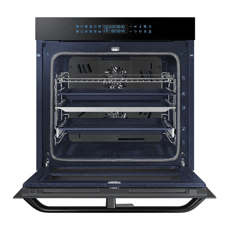 Samsung Dual Cook Electric Digital Single Oven - Black