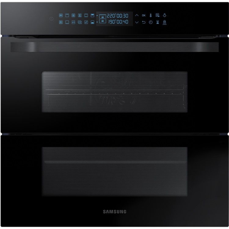 Samsung Dual Cook Electric Digital Pyrolytic Single Oven - Black