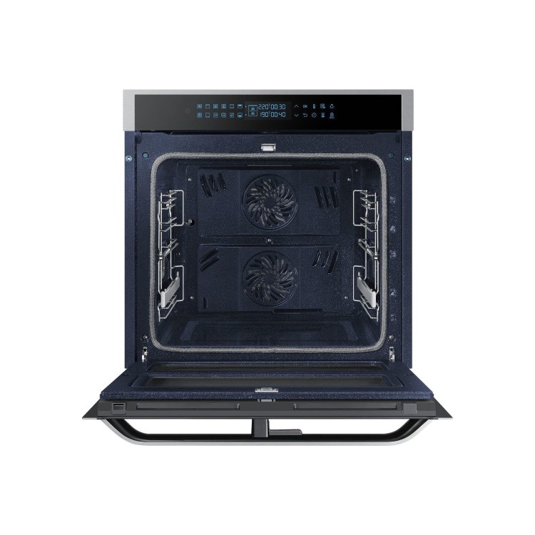 Samsung Dual Cook Flex Pyrolytic Built-in Single Oven - Stainless Steel
