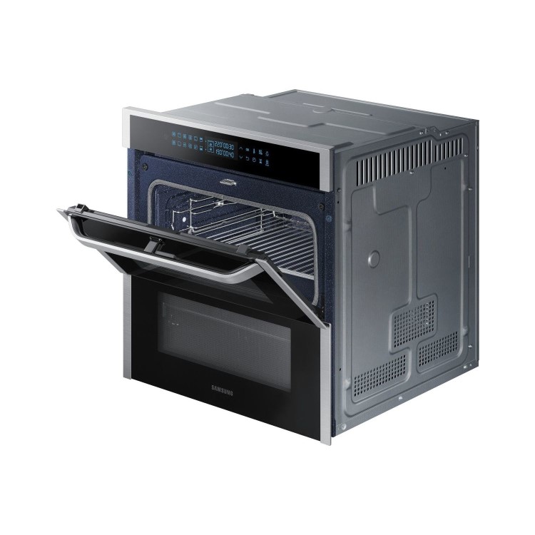 Samsung Dual Cook Flex Pyrolytic Built-in Single Oven - Stainless Steel