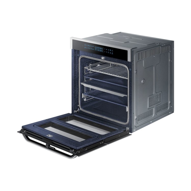Samsung Dual Cook Flex Pyrolytic Built-in Single Oven - Stainless Steel