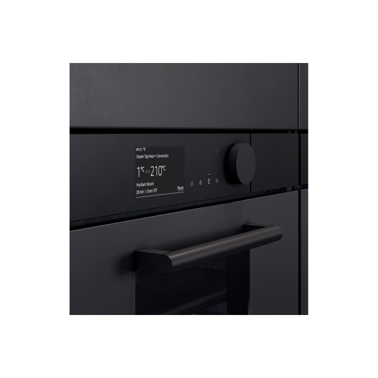 Samsung Infinite Dual Cook Steam Electric Single Oven - Graphite Grey