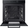 Samsung Infinite Dual Cook Steam Electric Single Oven - Graphite Grey