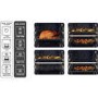 Samsung Infinite Dual Cook Steam Electric Single Oven - Graphite Grey