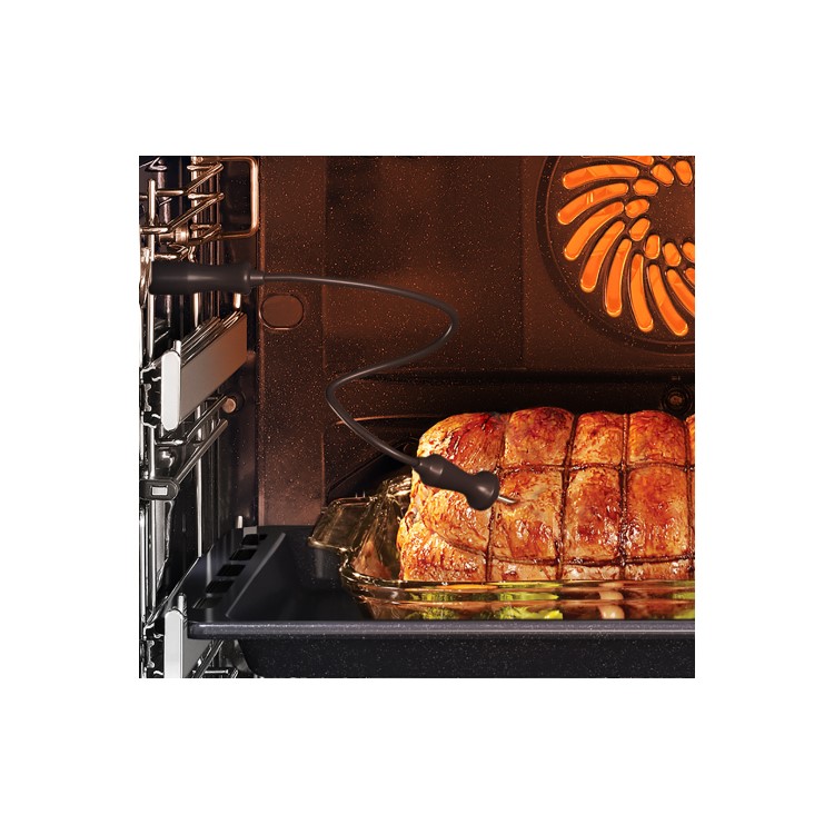 Samsung Infinite Dual Cook Steam Electric Single Oven - Graphite Grey