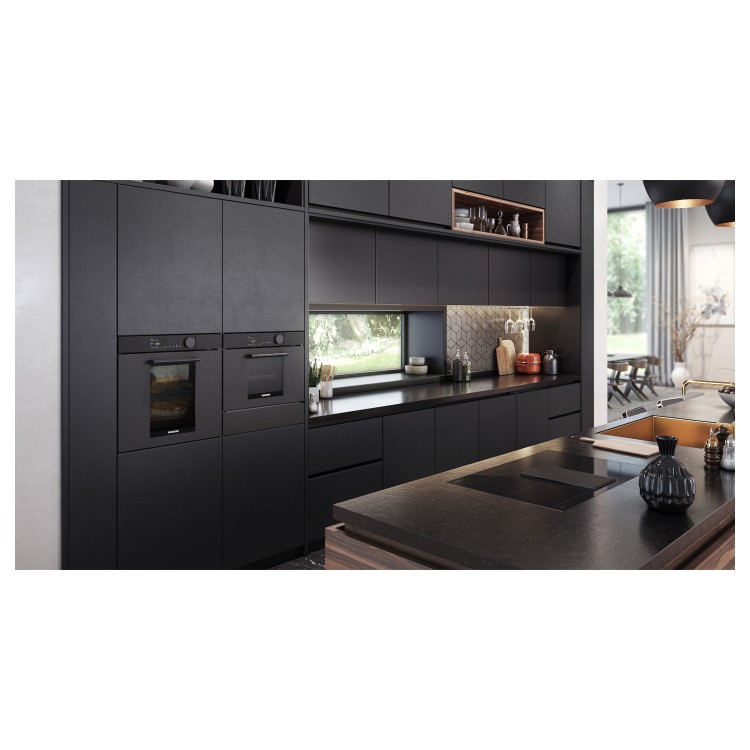Samsung Infinite Dual Cook Steam Electric Single Oven - Graphite Grey