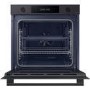 Samsung 76L Electric Pyrolytic Single Oven - Black