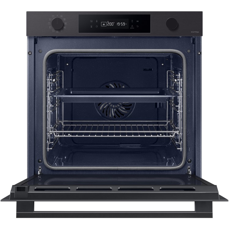 Samsung 76L Electric Pyrolytic Single Oven - Black