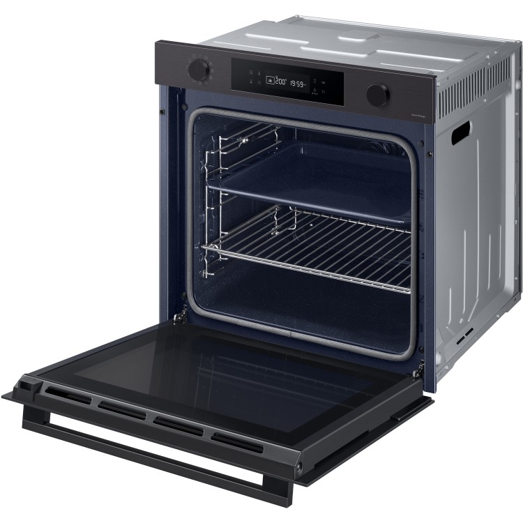 Samsung 76L Electric Pyrolytic Single Oven - Black