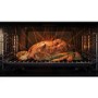 Samsung 76L Electric Pyrolytic Single Oven - Black