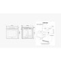 Samsung Series 4 Electric Single Oven - Black