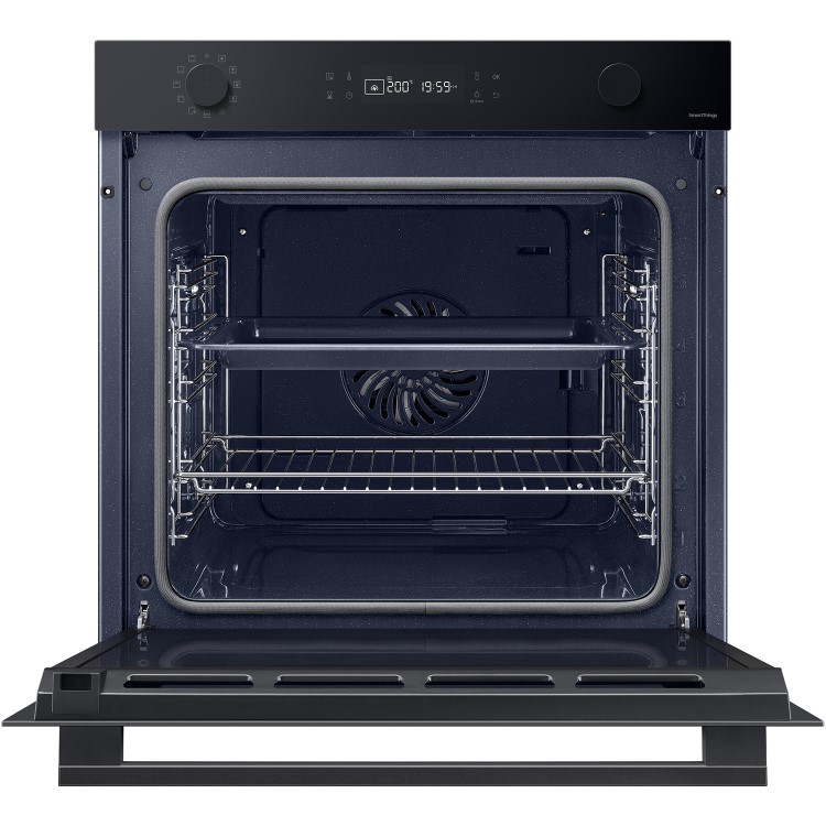 Refurbished Samsung Series 4 NV7B41307AK 60cm Single Built In Electric Oven Black