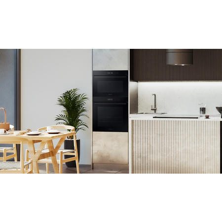 Refurbished Samsung Series 4 NV7B41307AK 60cm Single Built In Electric Oven Black