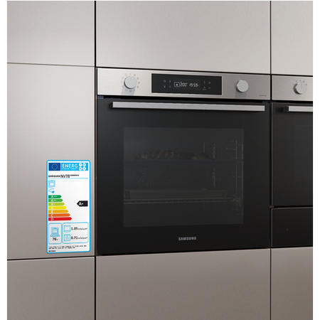 Refurbished Samsung Series 4 NV7B41307AK 60cm Single Built In Electric Oven Black