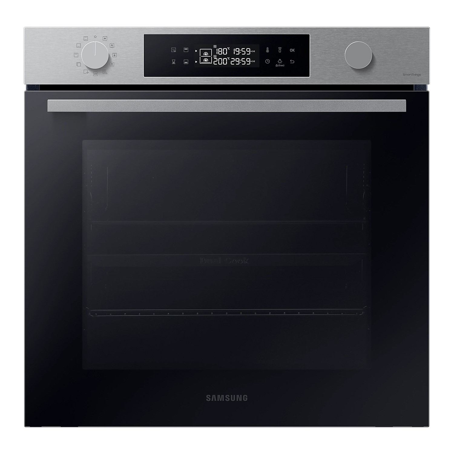 Samsung Series 4 Dual Cook Electric Single Oven - Stainless Steel